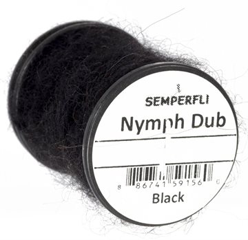 SemperFli Nymph Dub Black